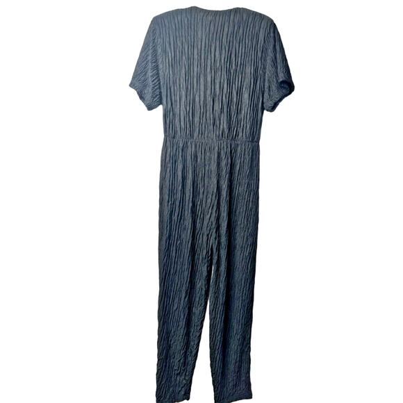 Oscar De La Renta Vintage Swimwear Size Small Black Cover Up Fun Retro 80s Style - Picture 3 of 12